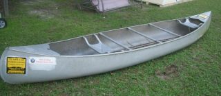 Vintage Aluminium Grumman Canoe 15 