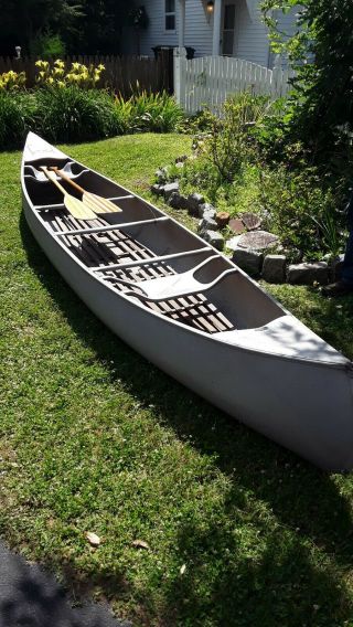 Vintage Aluminium Grumman Canoe 15 ' 3