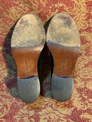 Black Leather Vintage Ralph Lauren Wingtip Oxford US Size 8 1/2B Women’s Shoes 6