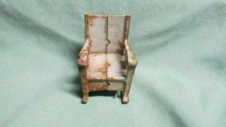 Antique Iron Miniature Rocking Chair