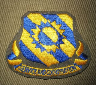 Wwii 60th Aaf Service Group Patch.