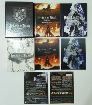Attack On Titan Season 1 Limited Edition Funimation Oop Very Rare
