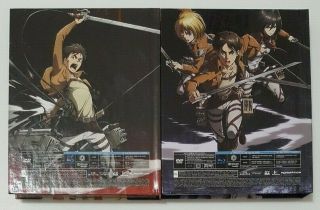 Attack on Titan Season 1 Limited Edition Funimation OOP VERY RARE 5