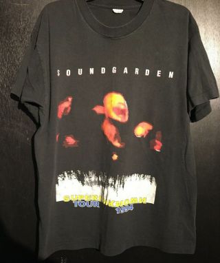 Vintage Soundgarden Superunknown 1994 Tour T - Shirt Vtg Htf Xl