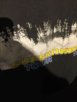 VINTAGE SOUNDGARDEN SUPERUNKNOWN 1994 TOUR T - SHIRT VTG HTF XL 3