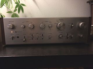 Vintage 1974 Pioneer Sa - 9100 60 Watt 2 Channel Power Stereo Amplifier