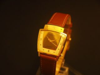 Vintage 1957 Hamilton Everest Watch Very Fine Rene Rendeau Strap 3