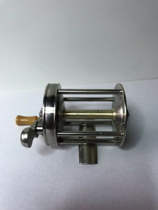 Vintage Antique Rare Pflueger “BUCKEYE’’Fishing/Casting Reel 60 Yards 2 Patents 5