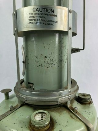 Vintage Aladdin Lamp Co.  Blue Flame Kerosene Heater Series 15 Made In England 7