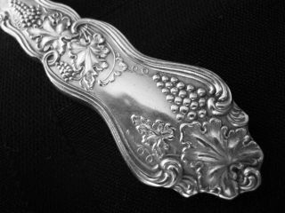 Moselle Flatware American Silver Co.  Art Nouveau c.  1906 Set of 6 butter knives 4