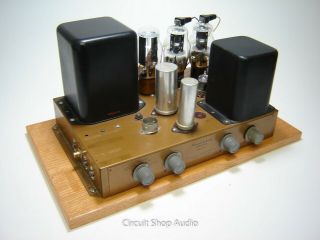 Pair Vintage Heathkit A - 9C Modified to Monoblock Tube Amplifiers / 6BG6 - KT2 2
