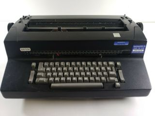 Vintage Ibm Correcting Selectric Ii Typewriter - Black