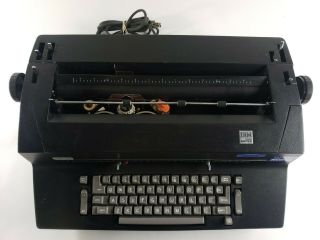 Vintage IBM Correcting Selectric II Typewriter - Black 2