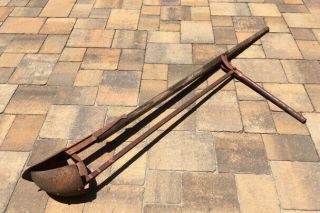 Vintage Post Hole Digger - Patented March 30,  1880 - - Tool
