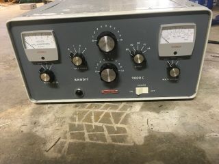 Rare Hunter Bandit 2000c Ham Radio Hf Amplifier