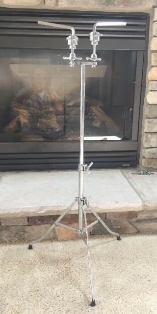 Vintage Rogers Swivomatic Double Tom Drum Mount Stand