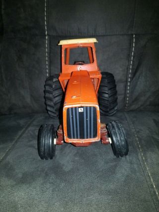 1/16 Vintage Allis Chalmers 7050 Maroon Belly Rare Variation Farm Tractor Toy 3