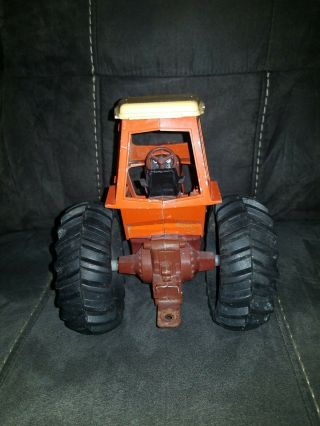 1/16 Vintage Allis Chalmers 7050 Maroon Belly Rare Variation Farm Tractor Toy 5