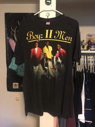 Vintage 90s R&b 1992 Boyz Ii Men Please Don 