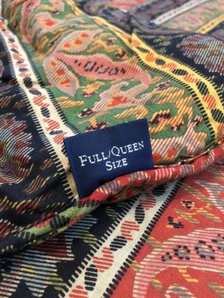VTG Ralph Lauren Rare Provencal French Country Paisley Full/Queen Comforter 6