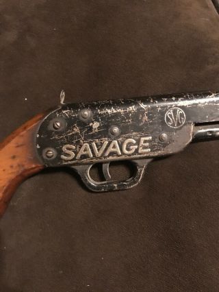 Antique 1930s Savage Repeating Play Rifle.  Scarce And Rare.  Toy,  BB 2