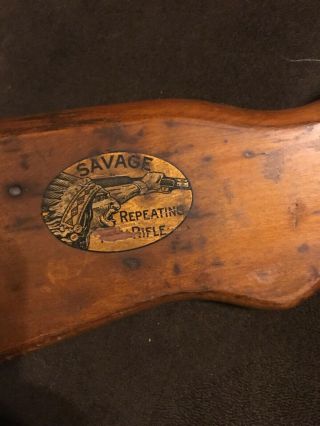 Antique 1930s Savage Repeating Play Rifle.  Scarce And Rare.  Toy,  BB 3