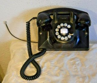 Northern Electric No 2 Bakelite Rotary Dial Wall Mount Vintage Telephone