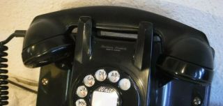 Northern Electric No 2 Bakelite Rotary Dial Wall Mount Vintage Telephone 3