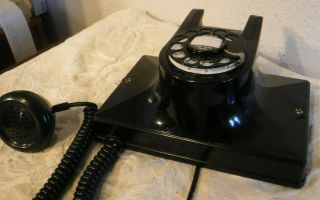 Northern Electric No 2 Bakelite Rotary Dial Wall Mount Vintage Telephone 8