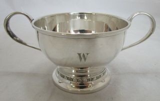 Smart George Vi Art Deco Sterling Silver Sugar Bowl,  191 Grams,  1939