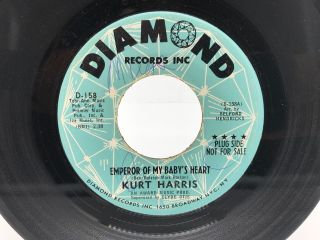 Rare N Soul Promo Kurt Harris " Emperor Of My Baby 