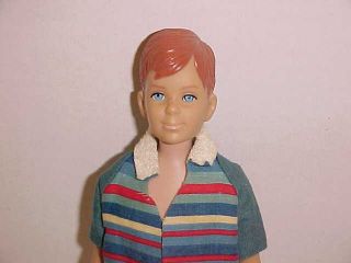 Vintage 1965 - 1967 Ricky Barbie Doll In Outfit - Skipper Friend 1090