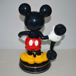 DISNEY Vintage 1997 Mickey Mouse Animated Talking Telephone 4