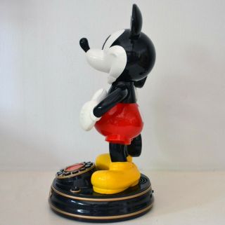 DISNEY Vintage 1997 Mickey Mouse Animated Talking Telephone 5