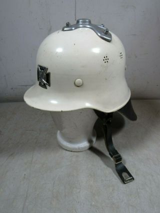 Vintage/antique Wwii Era German Fire Helmet Falck Zonen