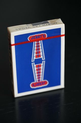 Authentic Vintage Jerry ' s Nuggets Playing Cards Blue Deck 3