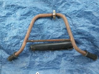 Bicycle parts vintage kawasaki bx200 1975 Seat,  Handle bars crank chainwheel 6