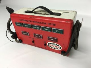Vintage Ford Rotunda Alternator - Regulator Tester Re20 - 22 Dealer Service Tool