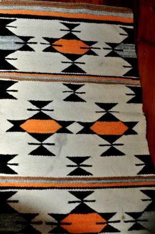 Vintage Native American Navajo Indian Horse Blanket,  Rug.  Really