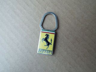 Vintage Ferrari key ring by A.  E.  Lorioli Milano,  Collectible Ferrari Accessories 7