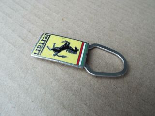 Vintage Ferrari key ring by A.  E.  Lorioli Milano,  Collectible Ferrari Accessories 9