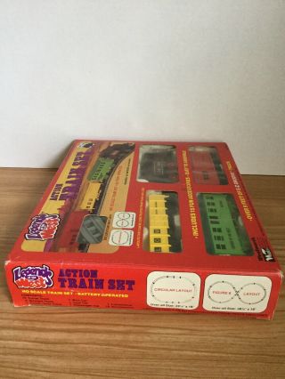 Vintage Legends Of The West Action Train Set Woolworth 4