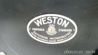 Vintage Weston AC - DC Wattmeter Model 310 3