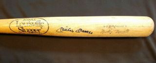 Mickey Mantle Authentic Autographed Vintage 3000ll Louisville Slugger Bat W/case
