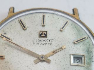 Vintage TISSOT Visodate Seastar Automatic Mens wrist Watch Runs Swiss 5