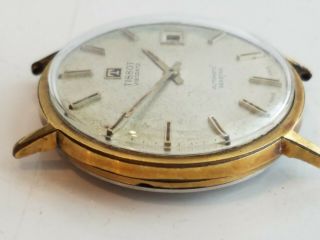 Vintage TISSOT Visodate Seastar Automatic Mens wrist Watch Runs Swiss 7