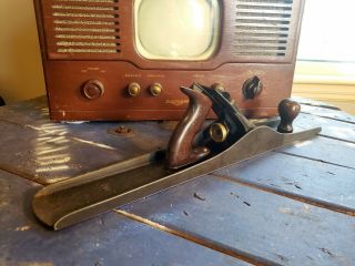 Vintage Stanley Bailey No.  7 Type 13 (1925 - 1928) Sweetheart Jointer Wood Plane 3