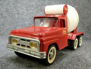 Vintage Tonka Cement Truck Early 1960s Rotating Concrete Mixer