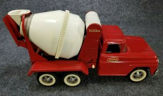 VINTAGE TONKA CEMENT TRUCK EARLY 1960s ROTATING CONCRETE MIXER 4