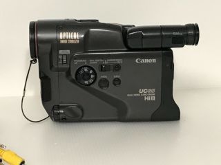 Canon UCS5 8mm Video Camcorder Hi8 24x Digital Zoom Vtg 1993 3